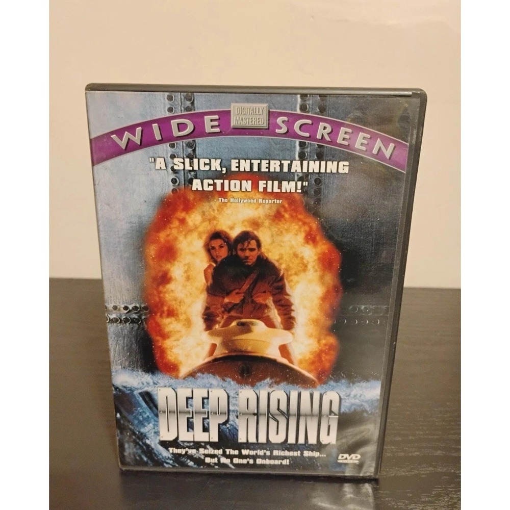Deep Rising DVD Widescreen‎ 1998 Action Horror Treat Williams Famke Janssen HTF